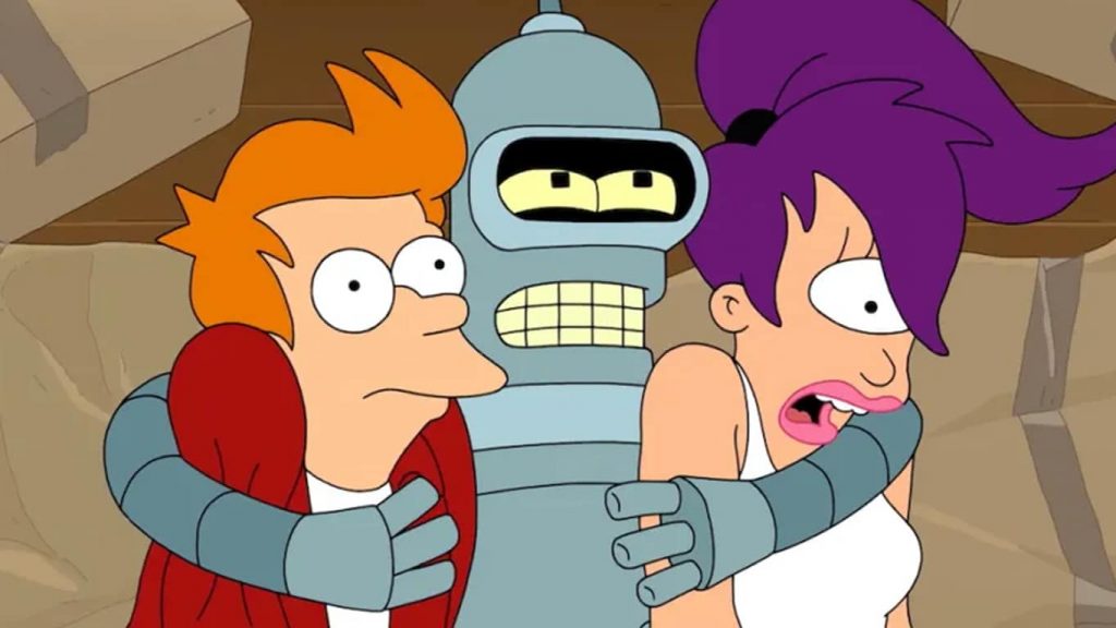 Exibida originalmente entre 1999 e 2003 na Fox, Futurama ganhou novas temporadas no Comedy Central entre 2008 e 2013.