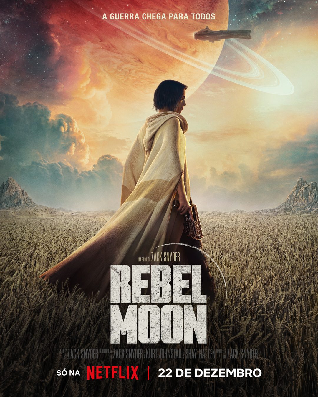 Rebel Moon: Netflix revela data de estreia e bastidores de novo filme de  Zack Snyder