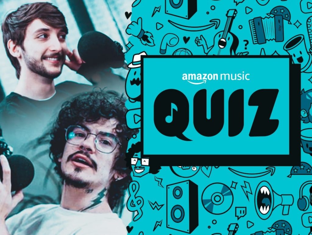 Calango e ZeROBADASS apresentam o "Amazon Music Quiz"