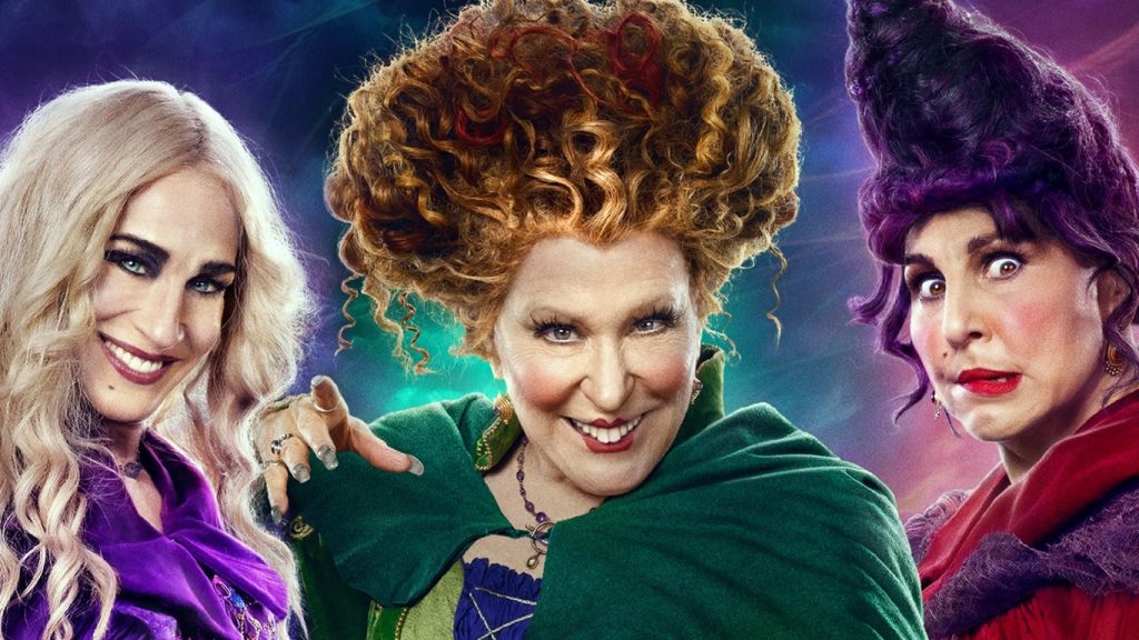 Abracadabra: As irmãs Winifred (Bette Midler), Sarah (Sarah Jessica Parker) e Mary (Kathy Najimy) vão voltar!