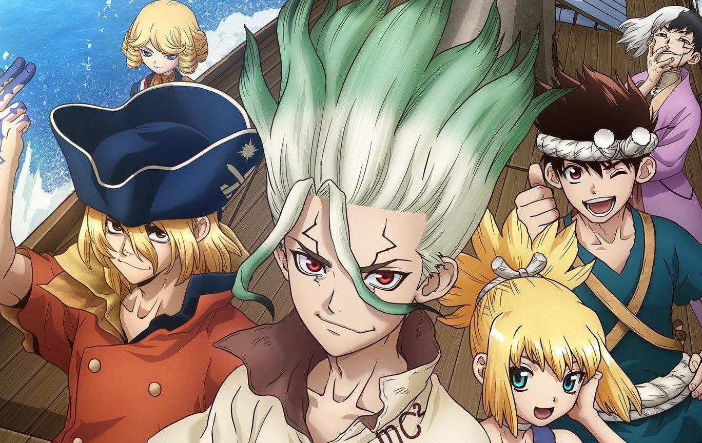 Dr STONE ganha novo pôster da terceira temporada - Game Arena