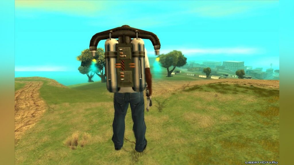 CODIGO Jetpack Mochila Voadora GTA San Andreas PC / MANHA Jetpack