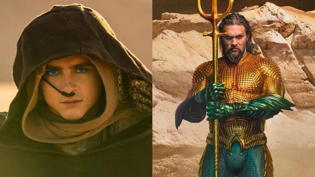 A Warner Bros. planeja adiar as estreias de Duna: Parte 2 e Aquaman e o Reino Perdido