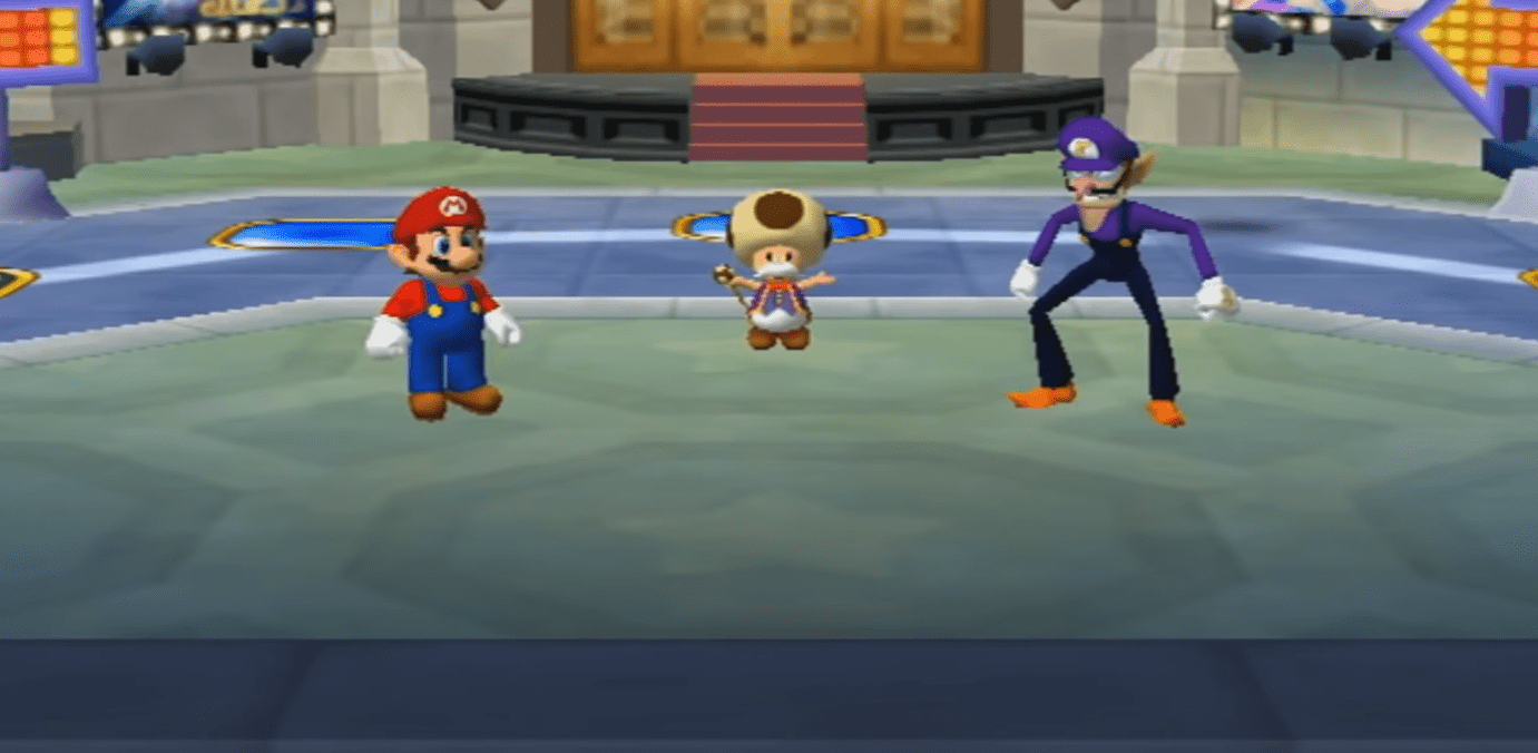 Toadsworth conduziu as cerimônias oficiais em Mario PArty 7