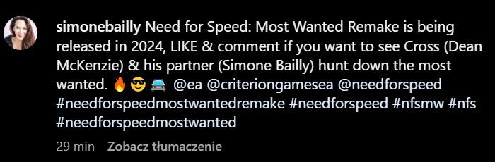 Need for Speed Most: Wanted Remake? Fans go wild over latest clue -  Meristation