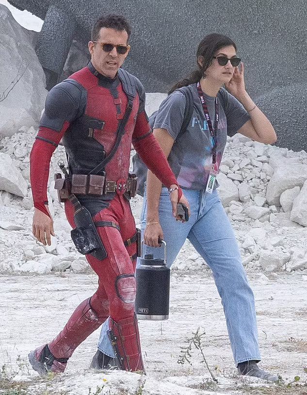Tudo revelado nas fotos do set de Deadpool 3