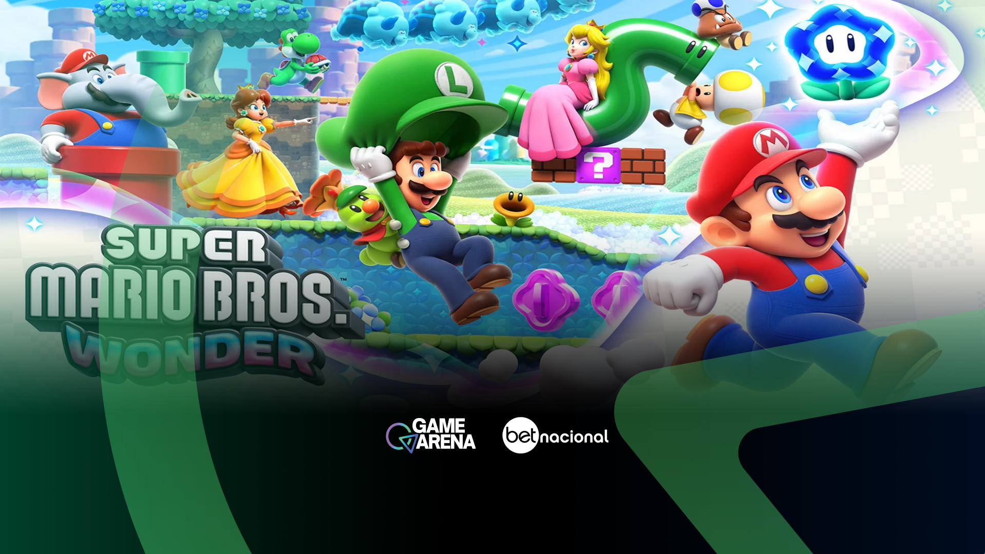 Super Mario Bros. Wonder chega à Nintendo Switch a 20 de outubro! 