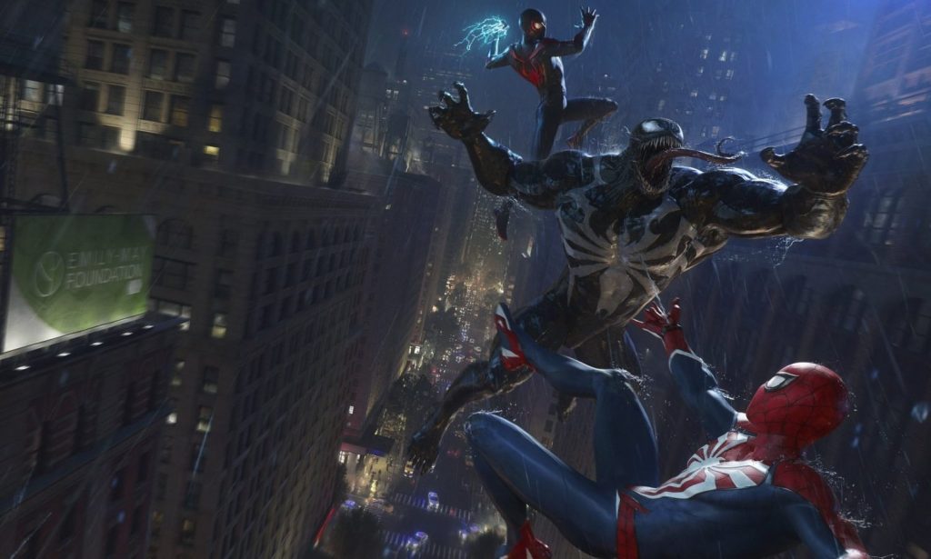 Marvel's Spider-Man 2 ocupará 98 GB no PlayStation 5