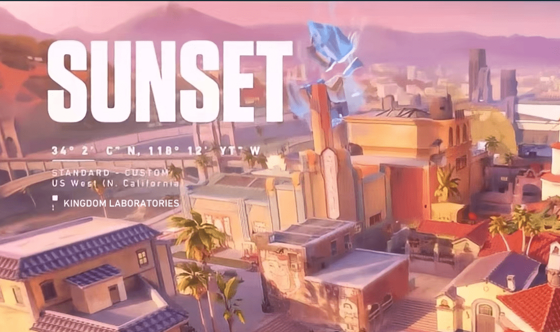VALORANT: Imagens e data de lançamento do mapa Sunset - Mais Esports