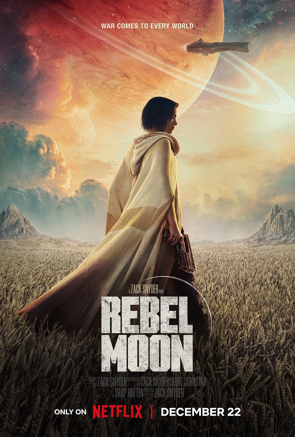 Rebel Moon, filme de Zack Snyder na Netflix, ganha sinopse - Geek