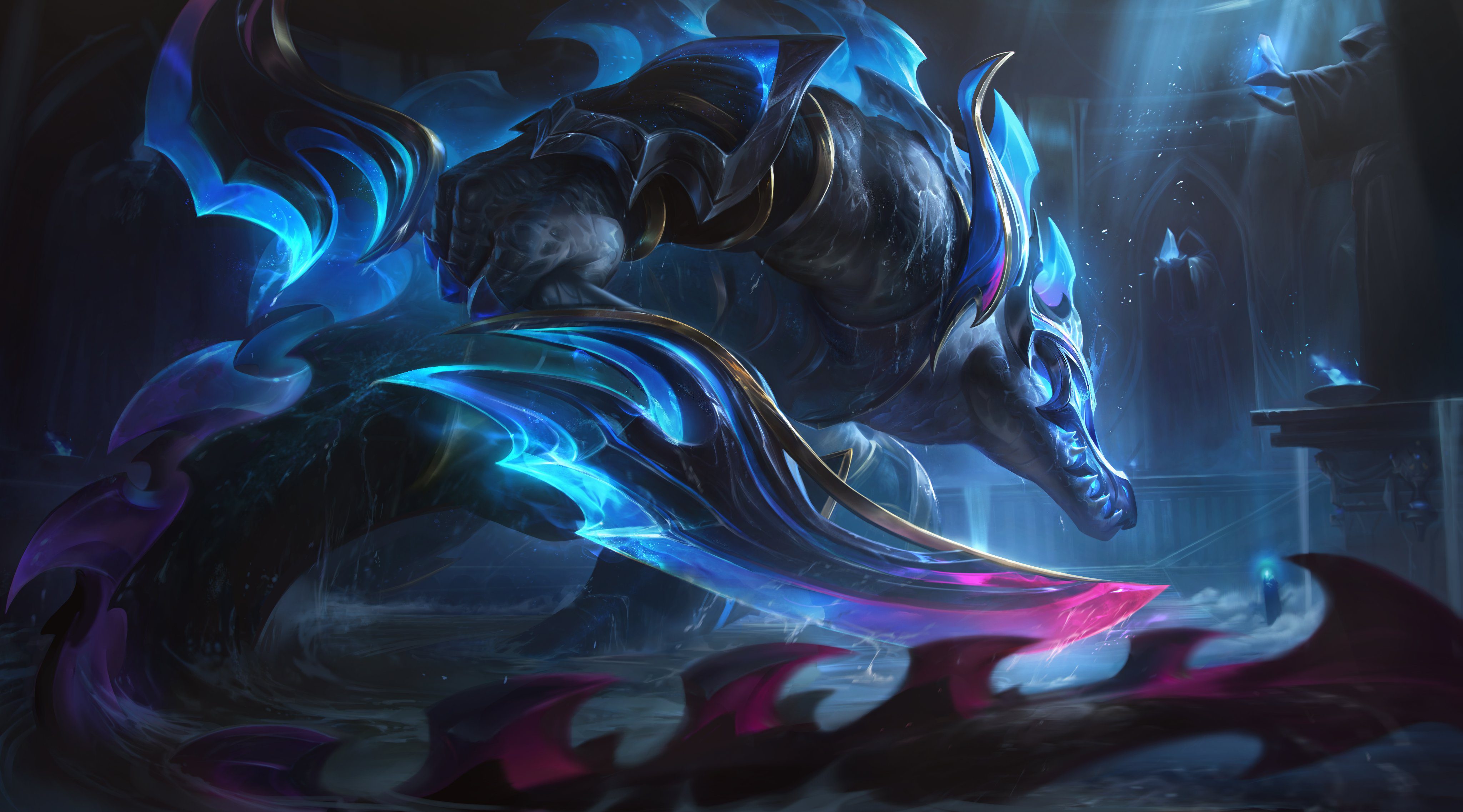 LoL: splash arts vazadas de skins coven, confira as imagens