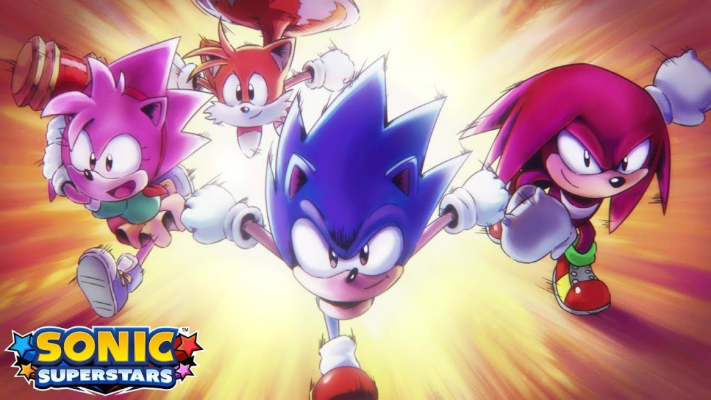 Jogando com a nova personagem em Sonic Superstars 