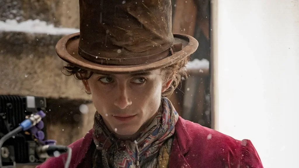 Timothée Chalamet Wonka