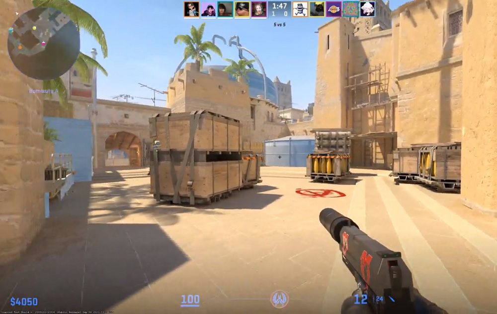 CS2: bug bizarro adiciona Nuke dentro da Mirage em partida