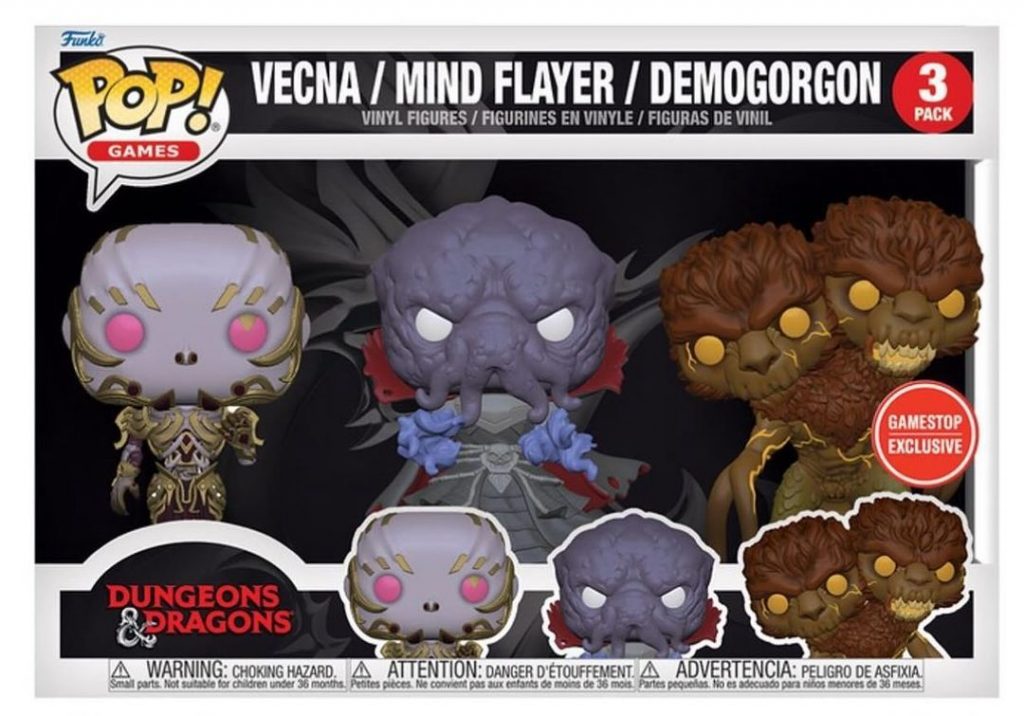 Dungeons & Dragons: Funko lança POP! de Demogorgon, Devorador de Mentes ...