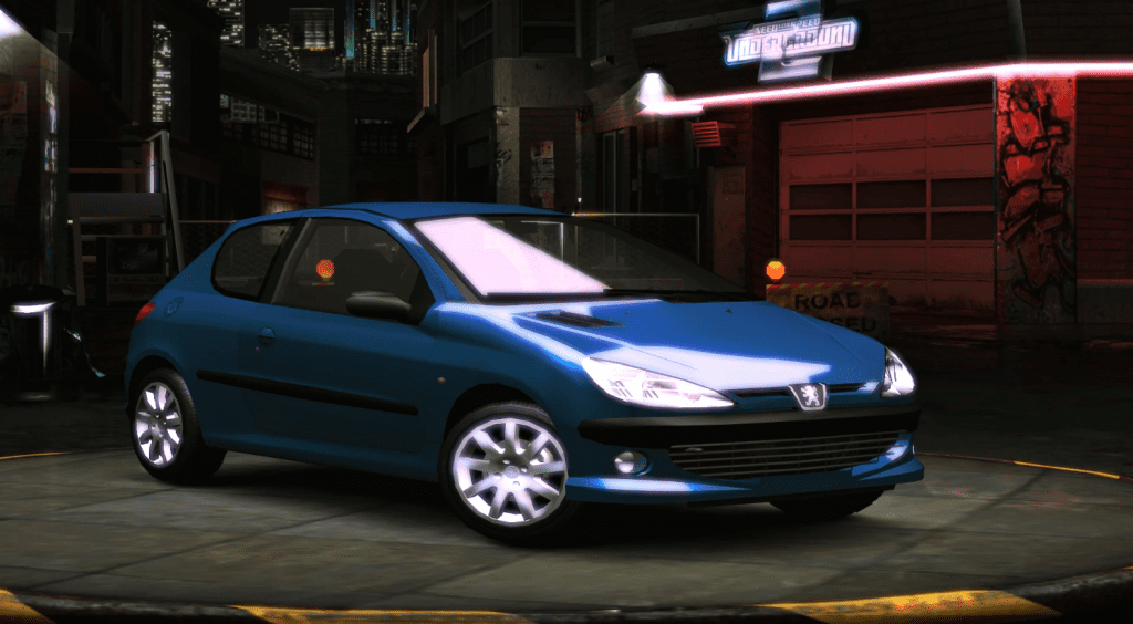 Need for Speed Underground Peugeot 206