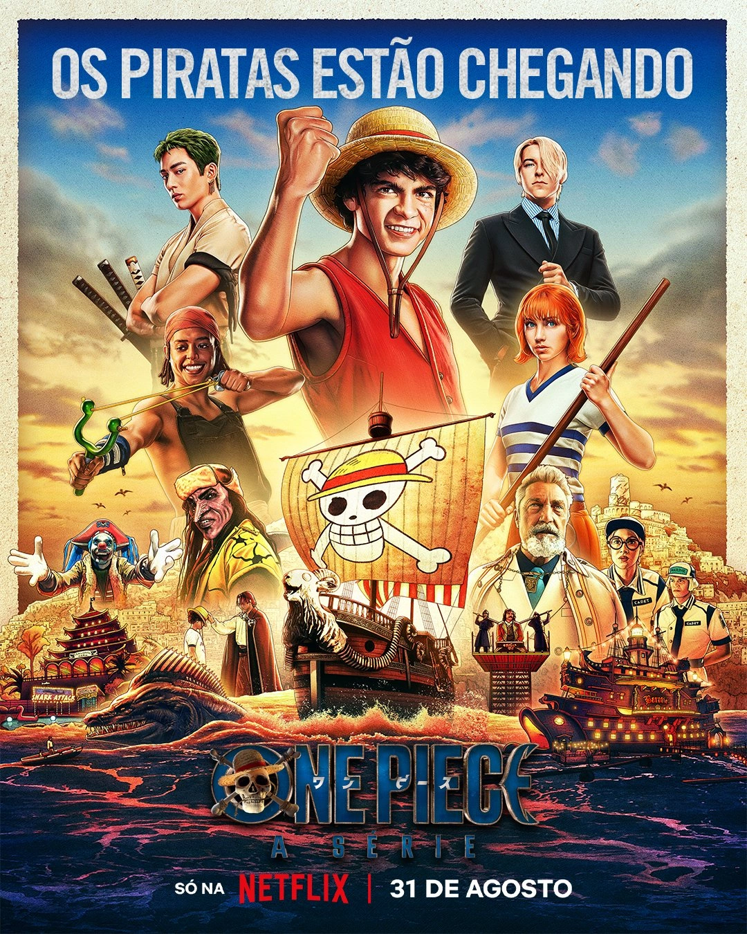 One Piece Live Action  Produtores revelam quantas temporadas querem para a  série