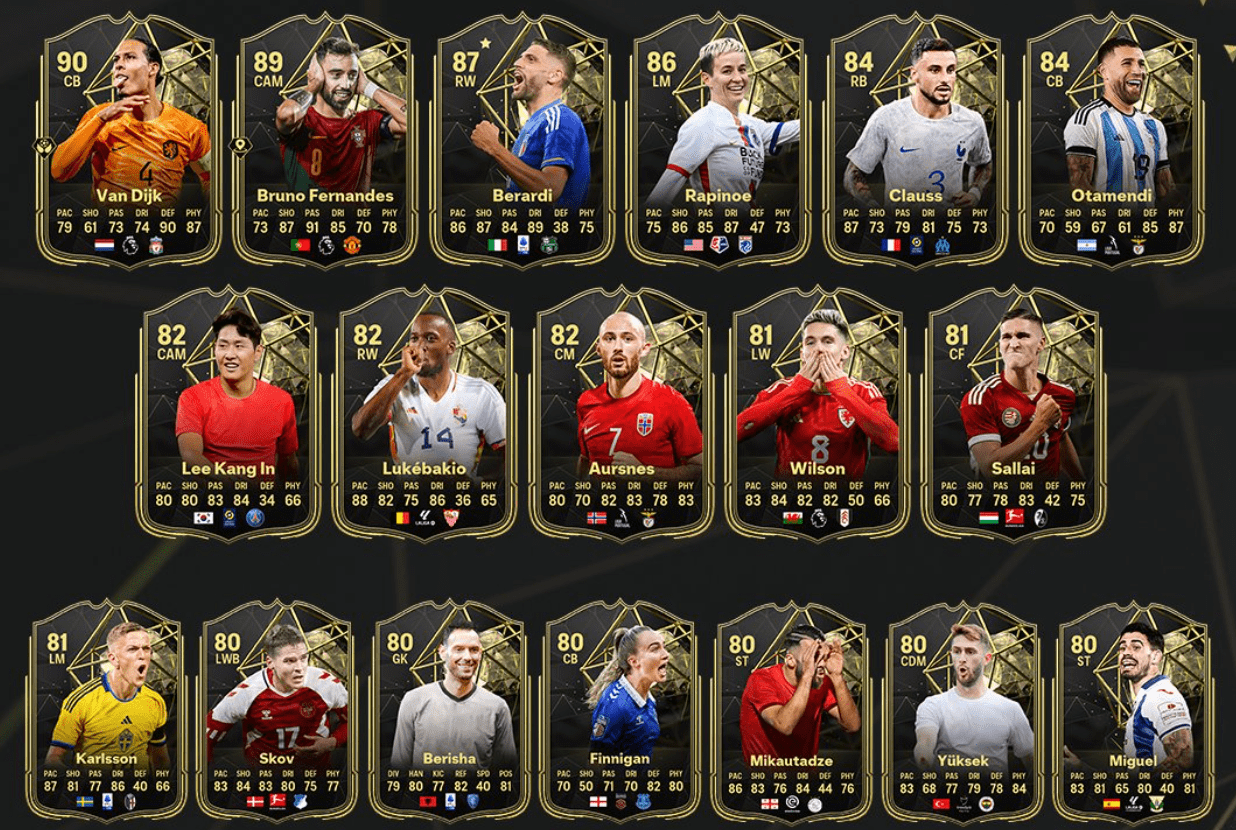 Guia de Ultimate Team - TOTW 5