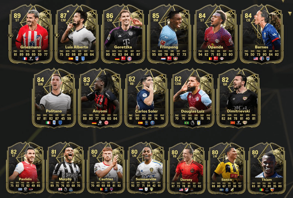 Guia de Ultimate Team TOTW 6