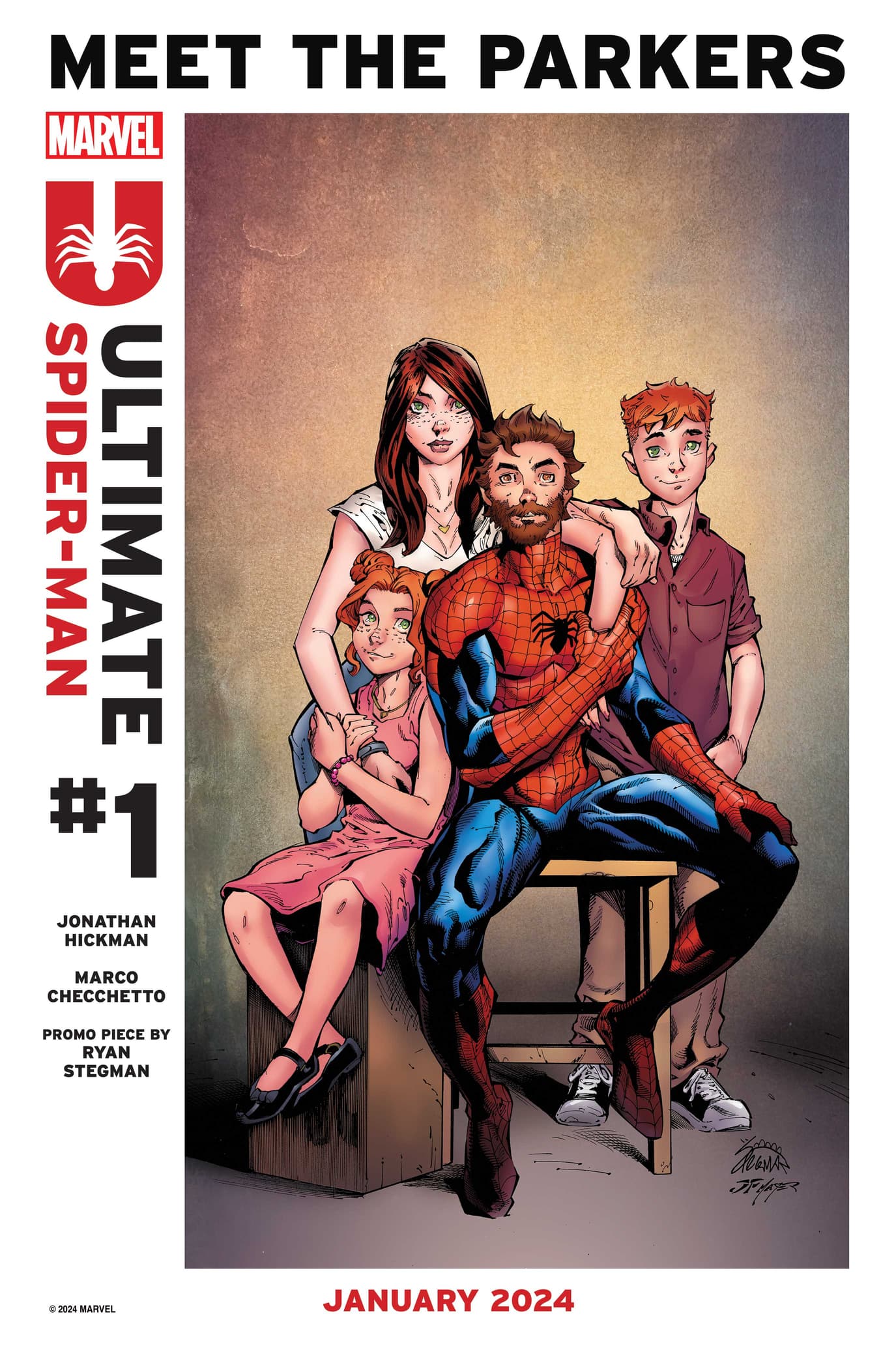 Ultimate SpiderMan novas capas revelam Peter e Mary Jane casados e