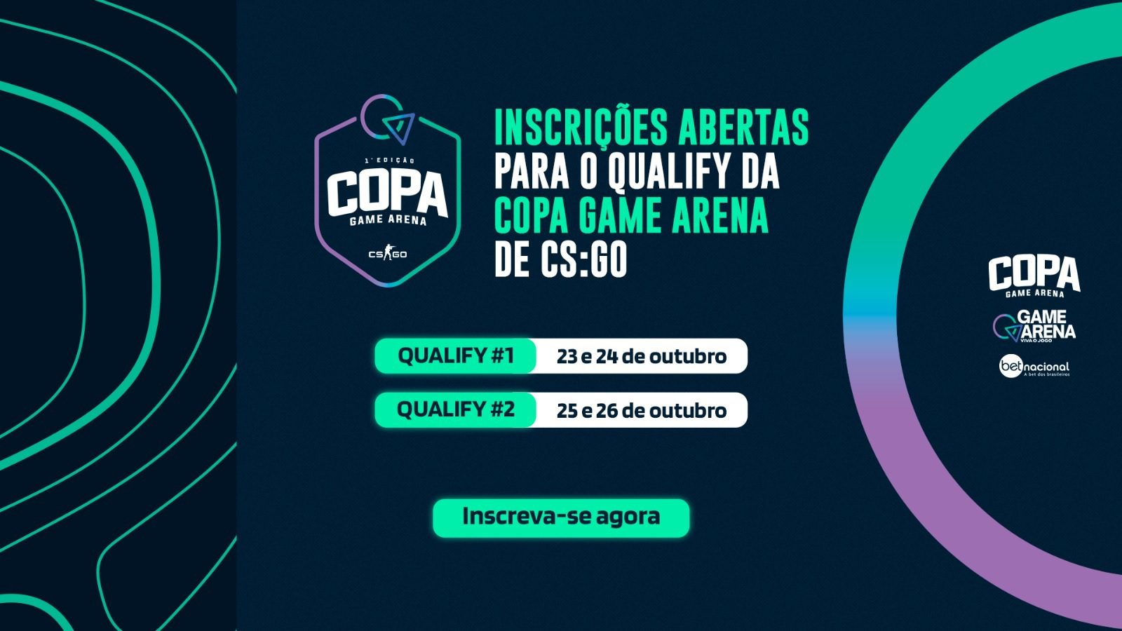 CS: Copa Game Arena está com as inscrições abertas