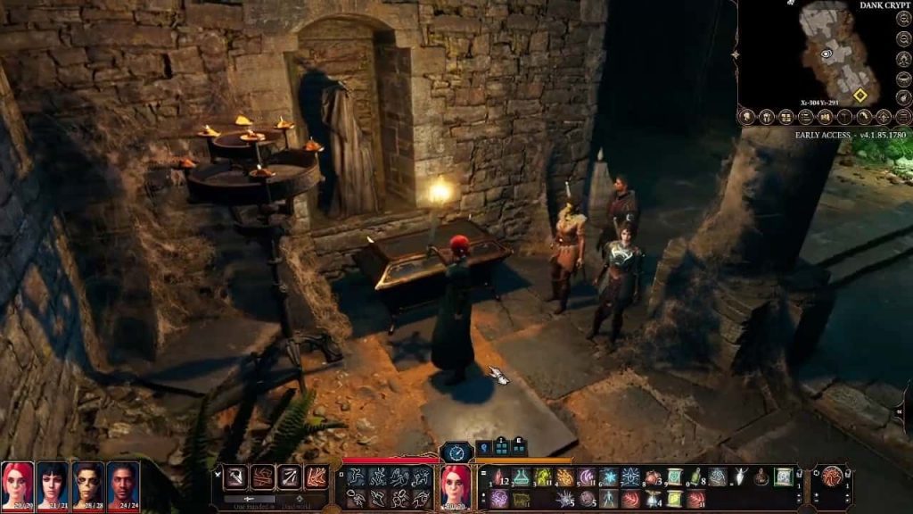 Baldur's Gate 3 Dancing Light