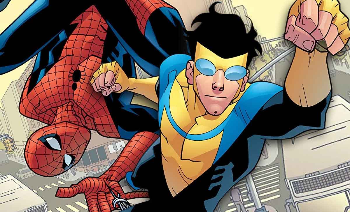 Invincible habría revelado crossover con Spider-Man?