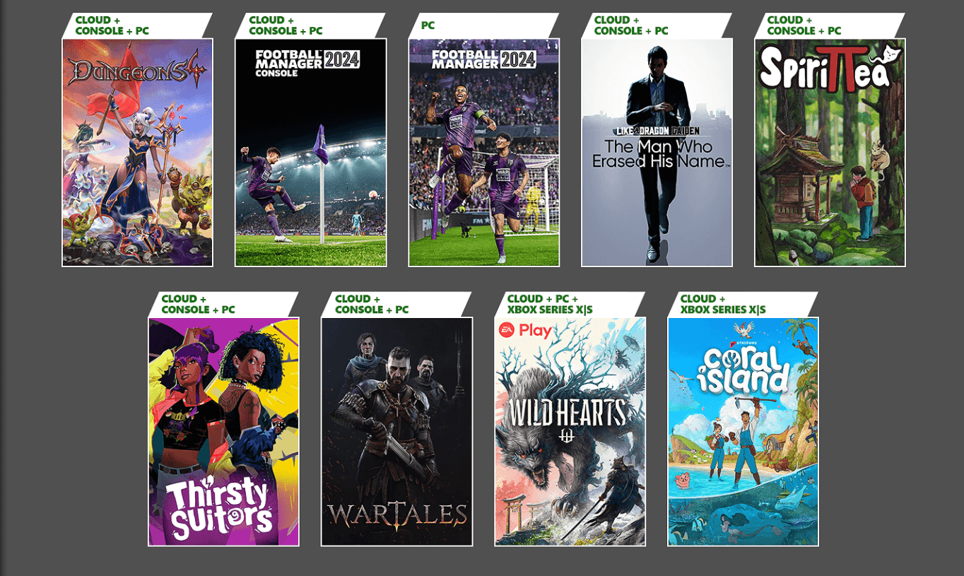 6 jogos estreiam no Xbox Game Pass em outubro; veja quais