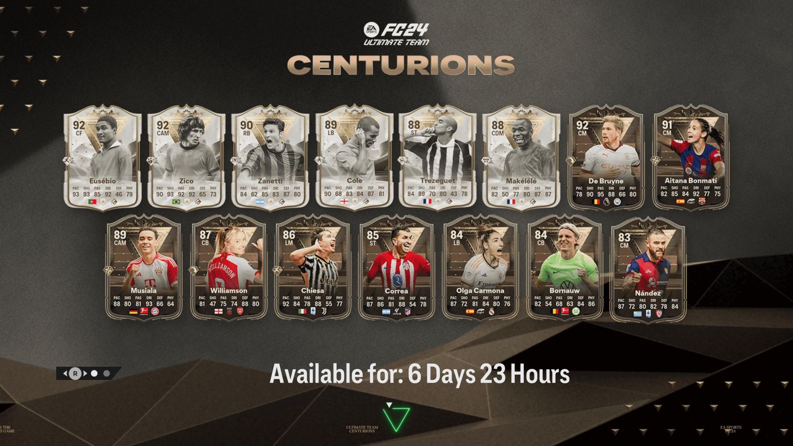 Guia de Ultimate Team Centuriões Time 2