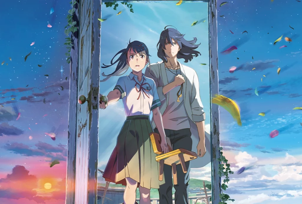 Suzume, de Makoto Shinkai, estreia na Crunchyroll na quinta-feira