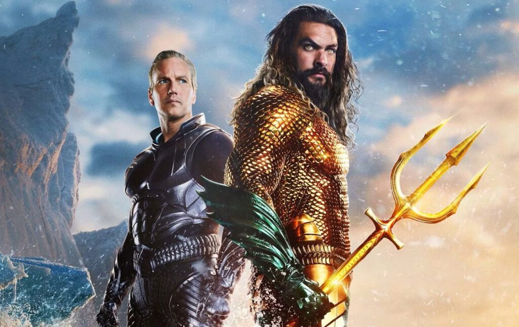 Aquaman 2: O Reino Perdido ganha novo pôster com Arthur e Orm