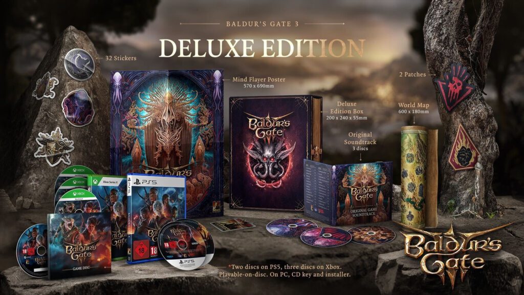 Baldur's Gate 3 receberá edição de luxo.