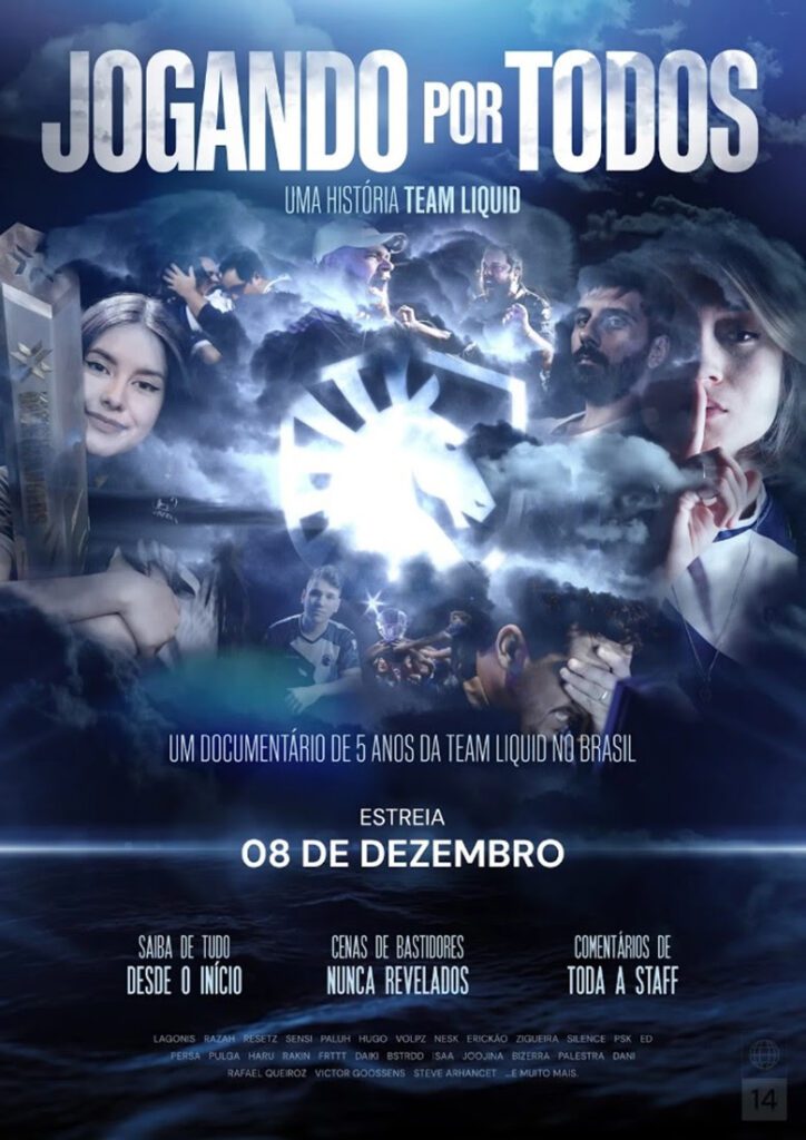 Team Liquid comemora cinco anos no Brasil com documentário nos cinemas