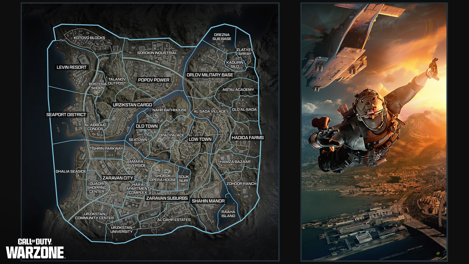 Dicas de Call of Duty Warzone: mapa Battle Royale Verdansk