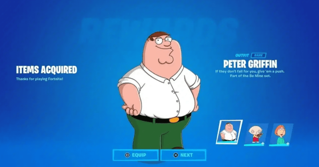 Fortnite Peter Griffin