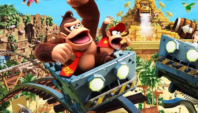 Donkey Kong Country será a nova atração do parque Super Nintendo