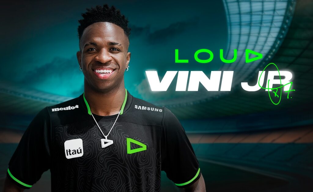 Vini Jr. é anunciado como novo sócio da LOUD