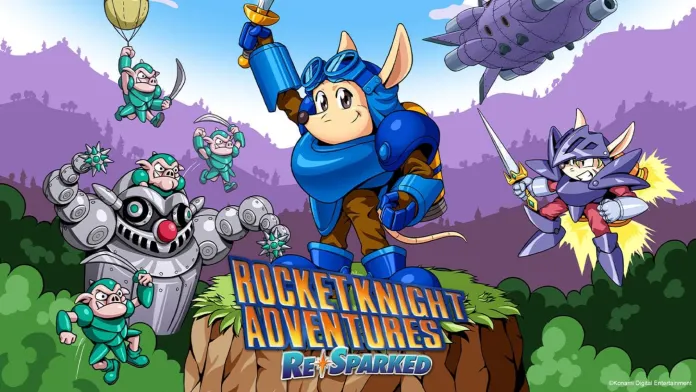Konami revela novos detalhes de Rocket Knight Adventures Re-Sparked com nostálgico trailer; confira