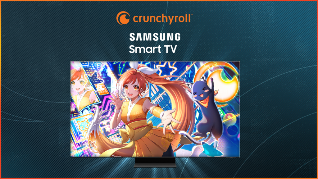 Crunchyroll app para tv Samsung