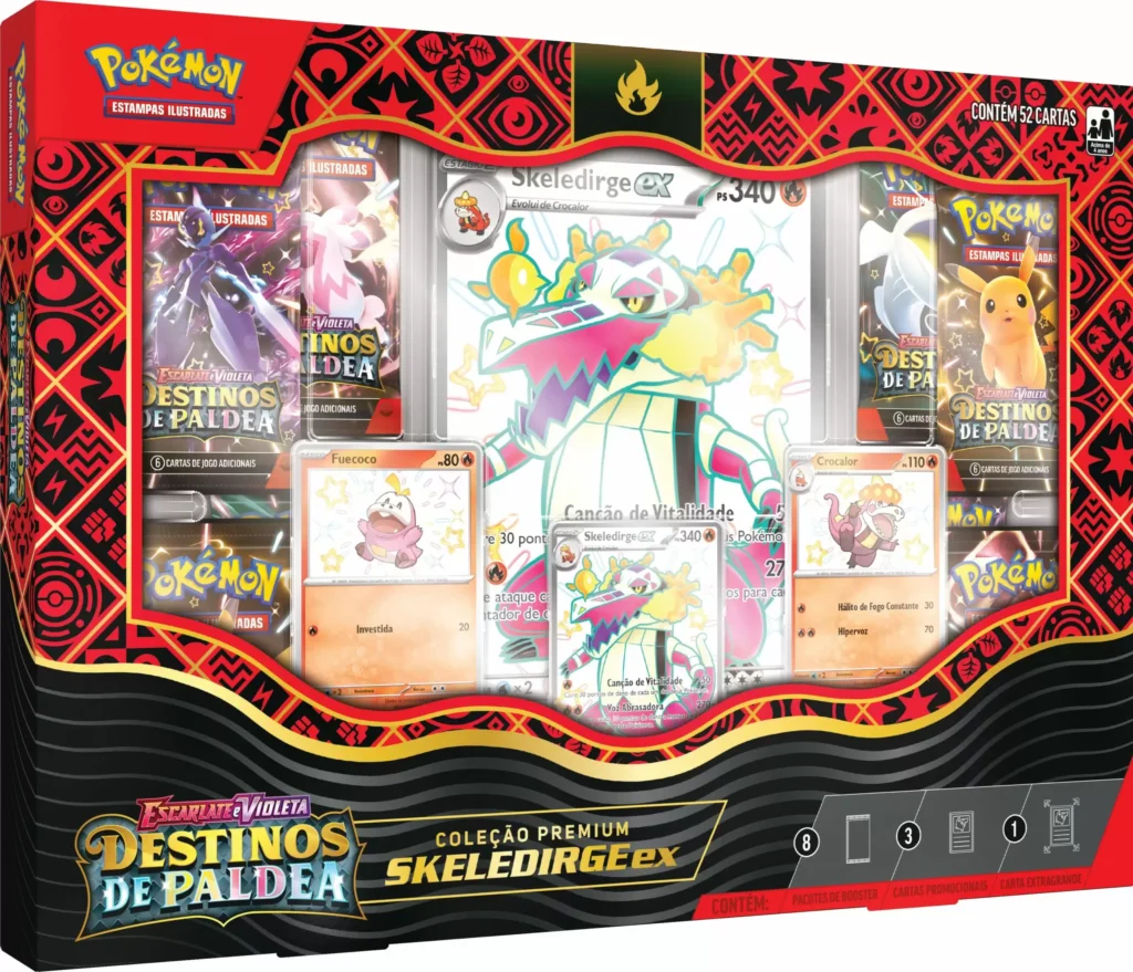 Pokémon TCG: Quais os melhores produtos da coleção Destinos de Paldea?