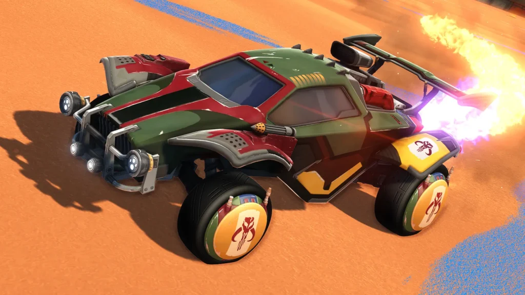 Rocket League The Mandalorian