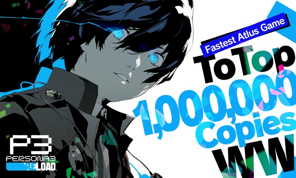 Persona 3 reload 1 milhão