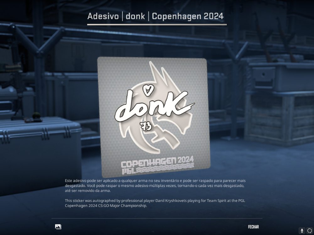 PGL Copenhagen: donk, noway e mais; veja stickers de estreantes