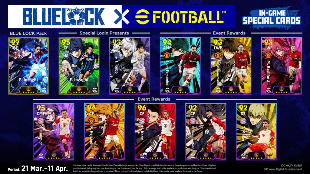 efootball x BLUE LOCK