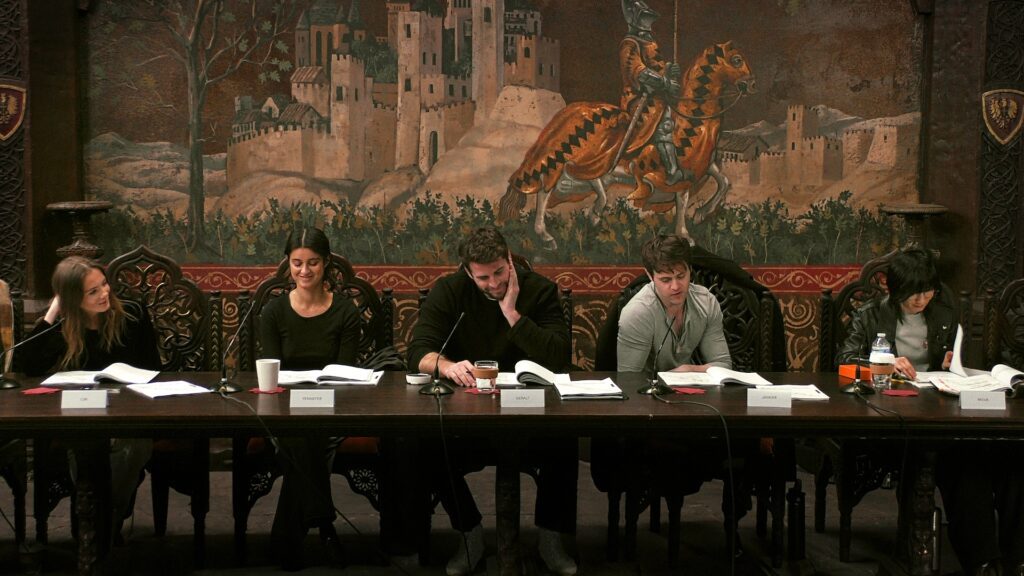 Sessão de leitura de roteiro da quarta temporada de The Witcher da Netflix