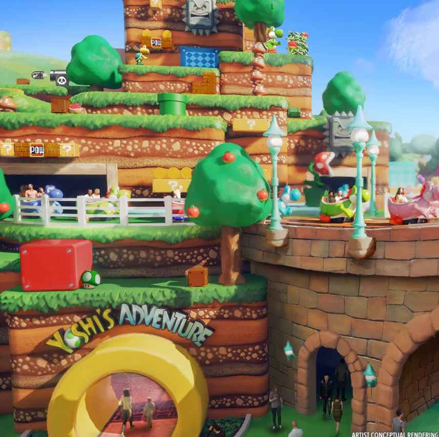 Super Nintendo World: Novo parque da Big N chega em 2025 - Confira os detalhes