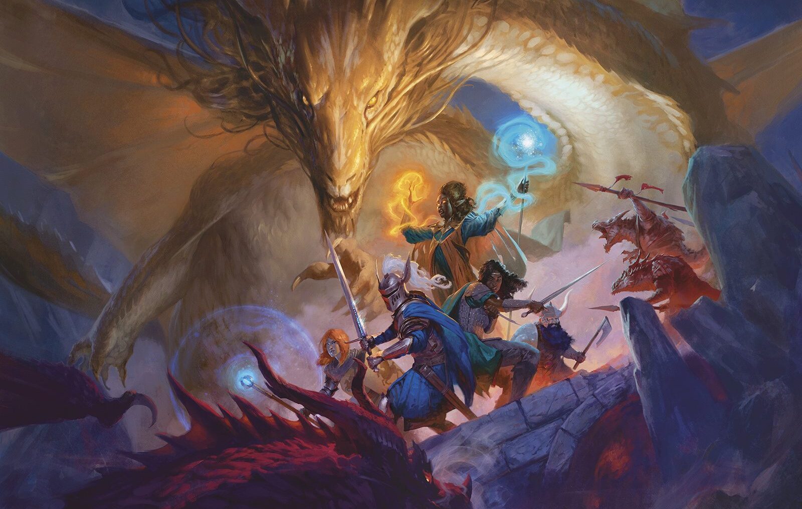 Dungeons Dragons: revelada arte oficial da capa do novo livro básico