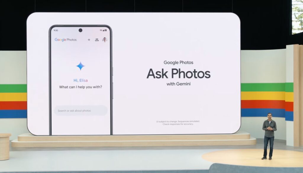 Ask Photos no Google I/O 2024