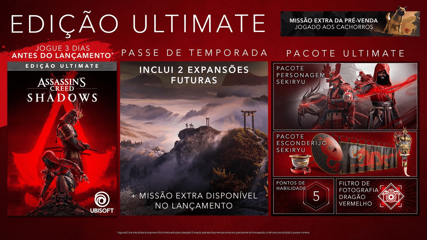 Tudo sobre Assassin's Creed Shadows: data de lançamento, edições, preços,  onde se encaixa na cronologia e mais