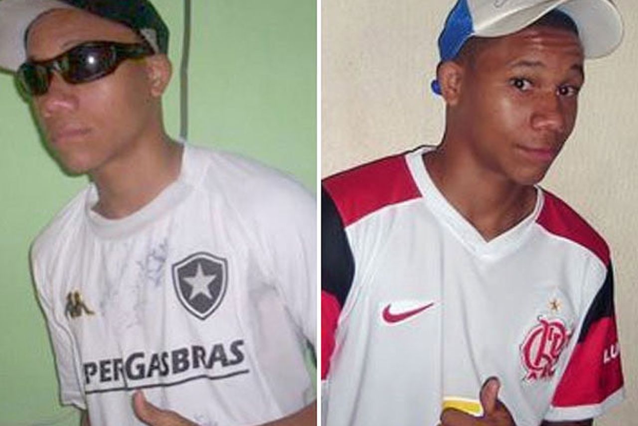 Wellington Silva gerou polêmica com camisas de Flamengo e Botafogo (Foto: Reprodução)